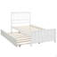 Lit plateforme simple avec lit gigogne-124917952