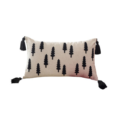 Christmas Pillow Cover Embroidery Christmas Cushion Cover Holiday Products Home Decoration