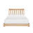 Classic Twin Floor Bed, White-737512219