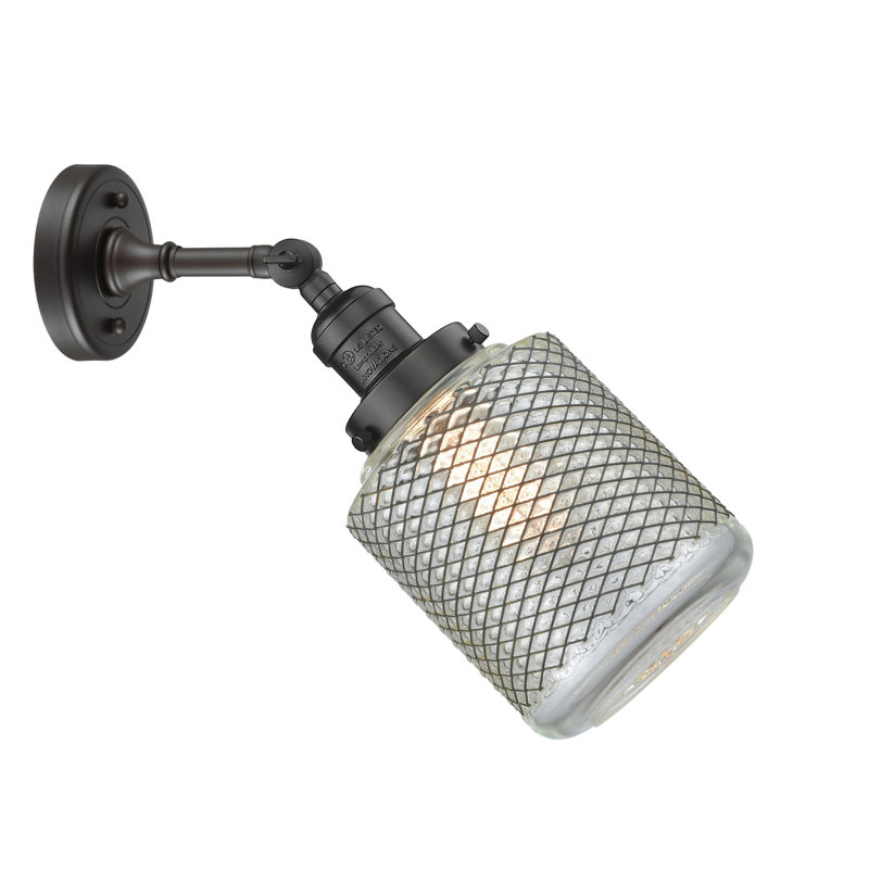 Iyana Dimmable Bath Sconce, Oil Rubbed Bronze, Bulb Not Included