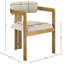 Chaise rembourrée en cuir Aurum-121679793-121679799