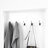 Entryway Bench With Standing Coat Rack, Hall Tree With Shoe Storage Bench, Entryway Organizer With 5 Hooks, White