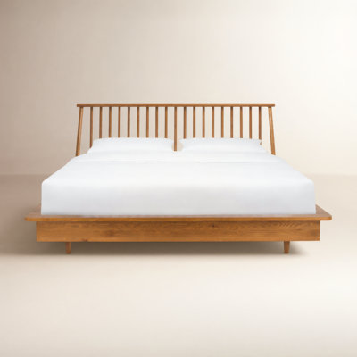Thalia Solid Wood Oak Bed
