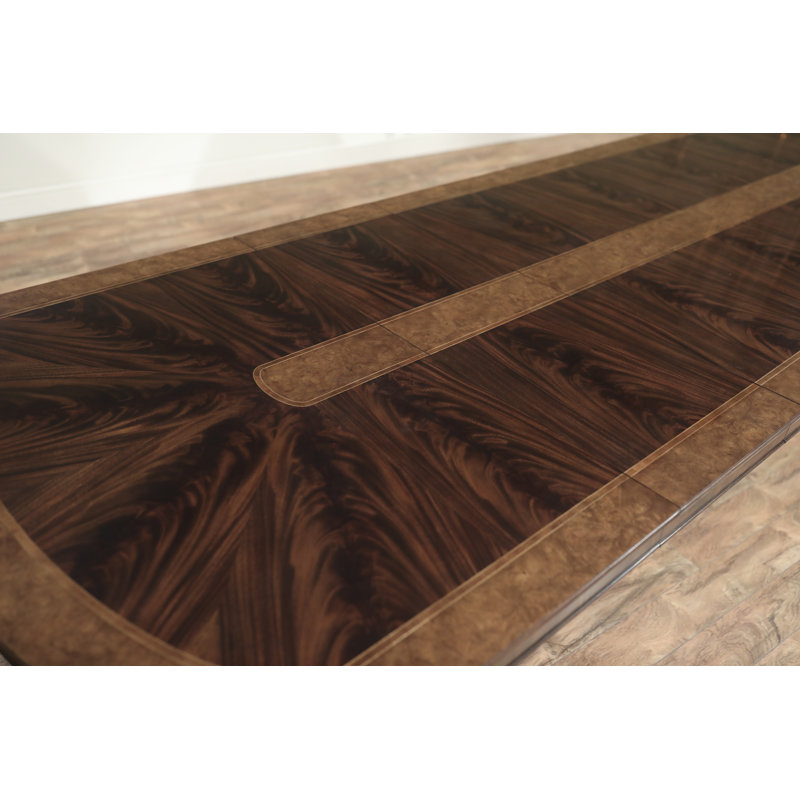 Oval Mahogany Wood Dining Table