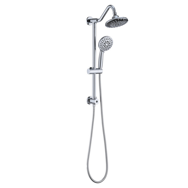 Rain Dual Shower Head, Chrome
