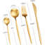 Everly Quinn Juleisy Stainless Steel Flatware Set - Service for 6