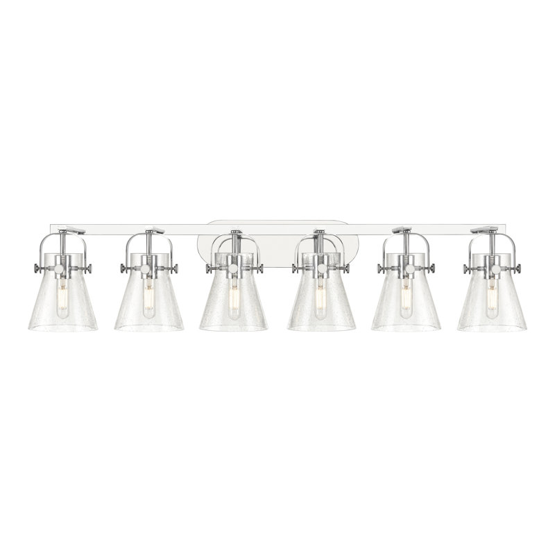Éclairage pour meuble-lavabo mural 6 po 6 po Slana, Bullé, Chrome poli