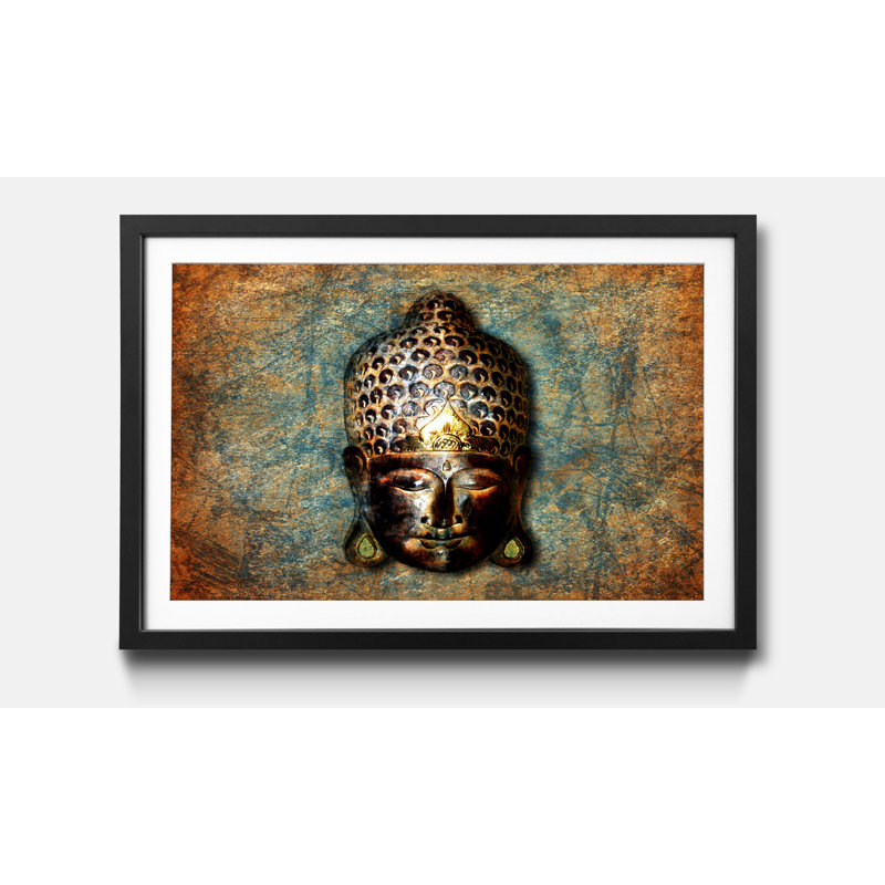 Buddah - Single Picture Frame Print, 40cm H x 60cm W