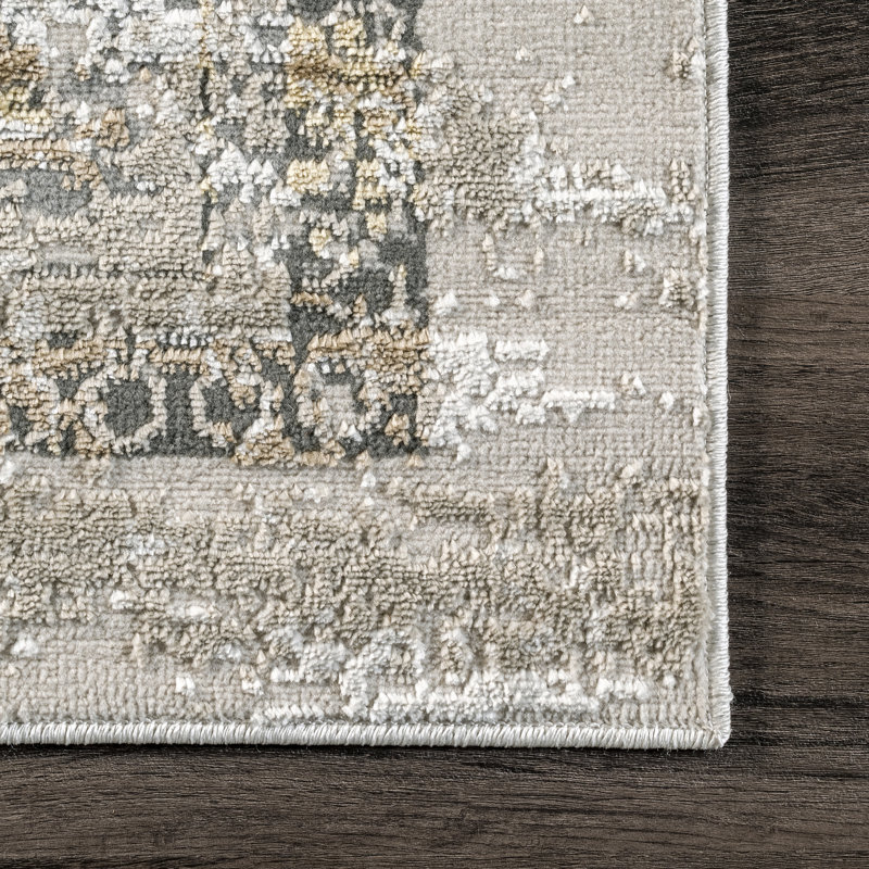 Fern Rock Oriental Indoor Rug, Rectangle 4' x 6'