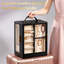 Jewellery Organiser 360° Rotating, Jewellery Box Display Case with 5 Drawers, All Sides Glass Window, Gift for Loved Ones