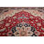 Tapis rouge en laine noué à la main de conception unique 12 pi x 15 pi 3 po Gaizka
