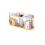 2 Piece Oak Solid Wood Accent Shelf-291092642