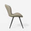 Chaise rembourrée avec pieds en métal-1742434445