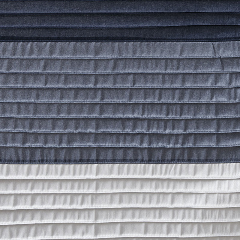 Rideau de douche 72 x 72 po Amherst, Marine, H 72 po x l 72 po