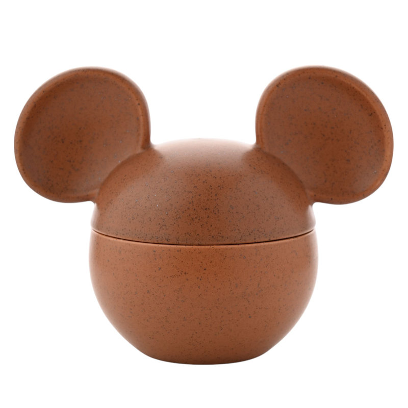 Disney Mickey Ceramic Vessel Fragranced Candle - Black, Brown