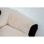 Cozy Panda - Inspired, 28,76 po de profondeur, ultra doux, mousse à haute résilience, sans accoudoirs, utilisation en blanc et noir, 11,19 po de hauteur, dossier à coussin déchiqueté