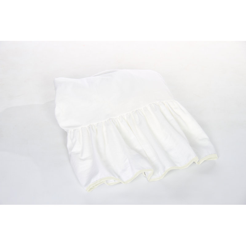Unique Tailored Bed Skirt, Ivory