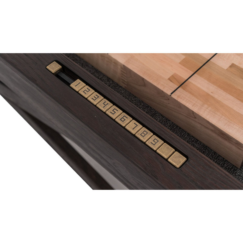 McCormick Wood Shuffleboard Table With Professional Installation Included, 14'