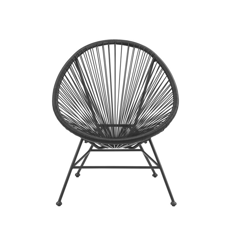 Chaise de patio , Noir, noir, noir, noir