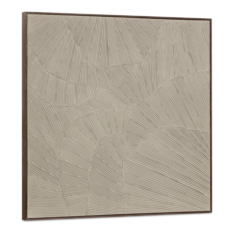 Flutter Painting by Moe's Home Collection, Cool Beige