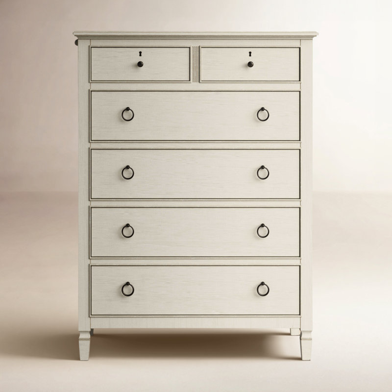 Mahler 42'' W 6 - Drawer Dresser, White