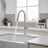 VIBRANTBATH Pull Out Kitchen Faucet-90616812