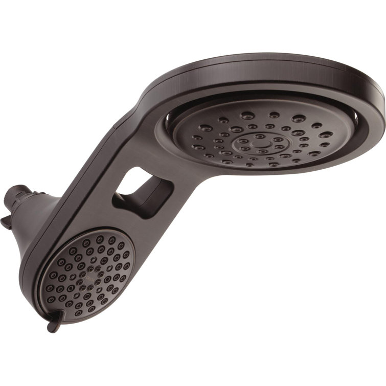 HydroRain Multi Function Adjustable Dual Shower Head