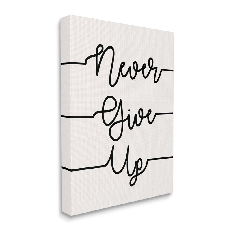 Ligne jamais abstraite, Toile tendue, H 20 po x l 16 po