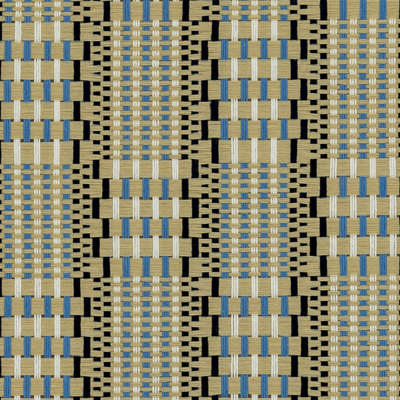 Sharmaine Adjustable Sliding Panel Track Blind for Patio Doors & Room Dividers, 45.8"- 86" W x 96" H, Trimmable Elegant Woven Texture, Versailles (Semi-Sheer)