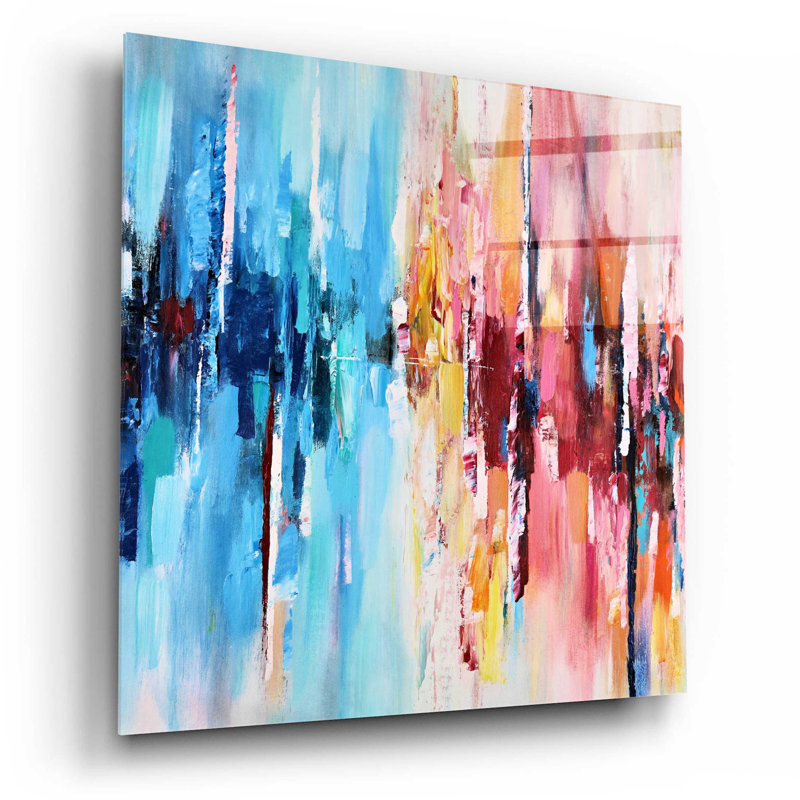 Contraste sur imprimé plastique / acrylique, H 12 po x l 12 po x P 0,13 po