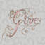 «Elegant Season donner gris rose» par Daphne Brissonnet - impression sur toile tendue-845386592-845386617-853839523