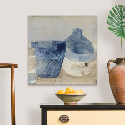 «Kitchen Still Life Crop I» par Albena Hristova, reproduction d'art graphique sur toile