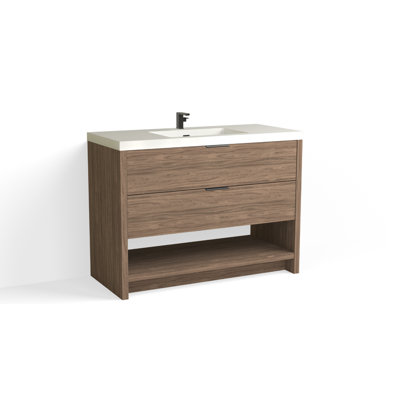 Vue 48" W Freestanding Single Bathroom Vanity