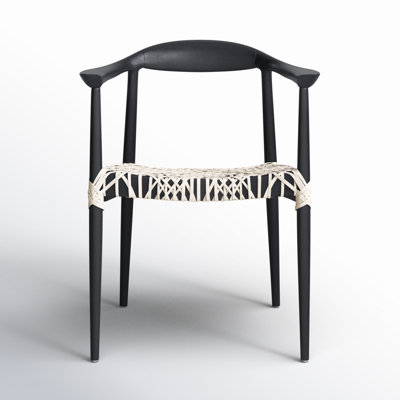 Kazbah Genuine Leather Dining Armchair