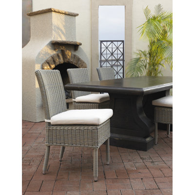 Outdoor Cottage Patio Dining Chair with Cushion