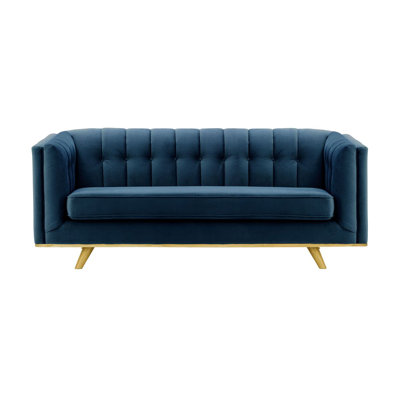 Badnath 3 Seater Velvet Sofa