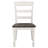 Hareem Wood Dining Side Chair Coastal White