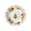 Old Country Roses Christmas Tree Salad Plate 8