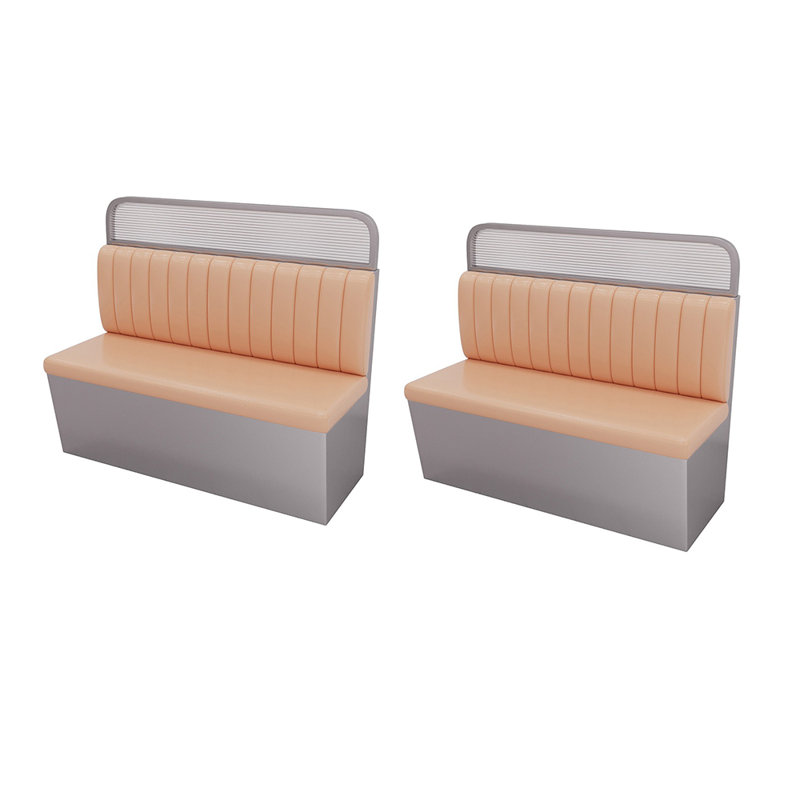 Banc rembourré en similicuir Light Luxury