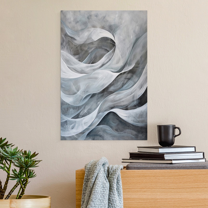 Série ABSTRACT CDLXV - Impression sur toile seulement - NON CADRE, H 27 po x l 18 po