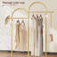 Double Arch Clothing Rack, Gold Freestanding Garment Rack With Shelf For Bedroom, Living Room, Entryway