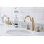 Meuble-lavabo ovale en pierre avec trop-plein 72 po. -1052354599