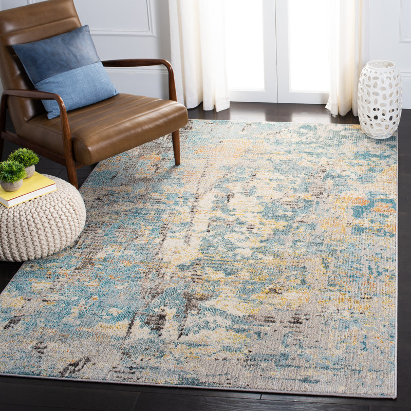 Abderus Performance Rug, Rectangle 4' x 6'