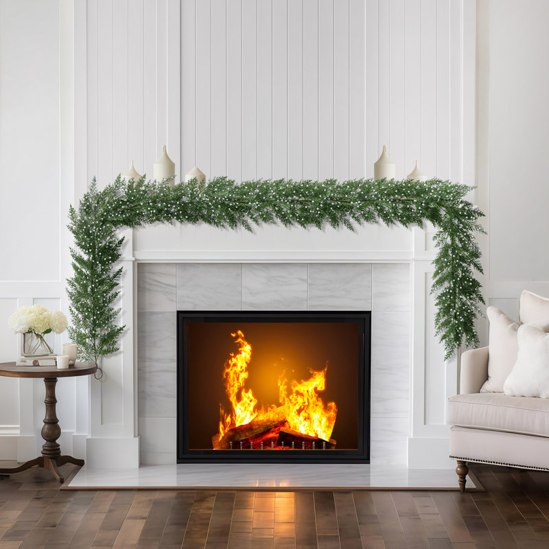 Guirlande Puleo Classic 10ft Juniper Cedar - Non éclairée