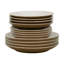 SAND DUNES Stoneware Dinnerware Set 12 Piece - Service for 4