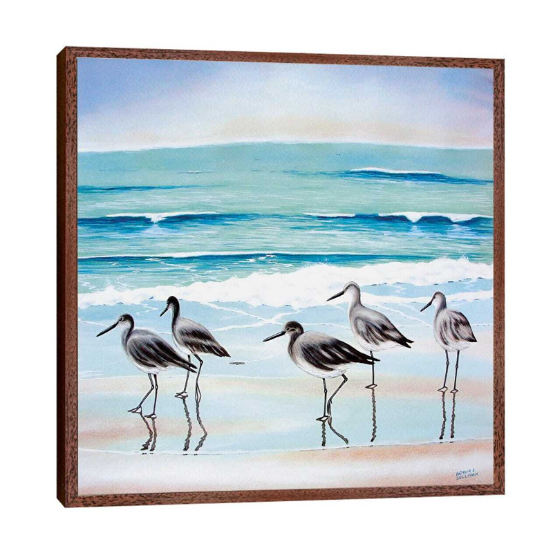 Woodland Meadows by John Van Straalen - Floater Frame Painting on Canvas, Brown Framed, 93.98 cm H x 93.98 cm W