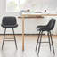Agna Upholstered Counter Stool with Metal Frame-1426869298-1426869296