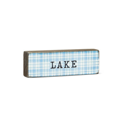 Enseigne en bloc empilable Everitt Lake