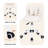 Furniture Desk Chair With Bow Design, Cute Upholstered Swivel Chair With Wheels And Adjustable Height, Small Comfy Armless Chair