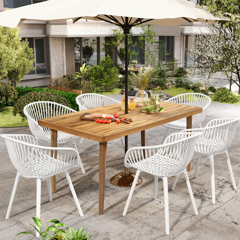 Ensembles repas pour patio, Blanc